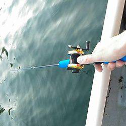 丹沢湖ボートではじめてのワカサギ釣り。