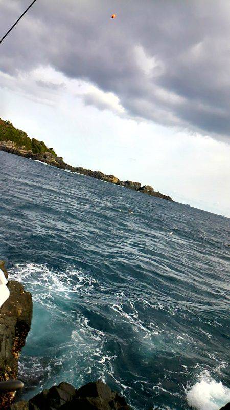 潮岬でグレ釣り