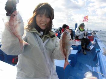 鯛紅丸 釣果