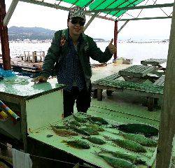 本部釣りイカダ 釣果