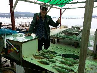 本部釣りイカダ 釣果