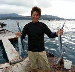 本部釣りイカダ 釣果