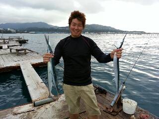 本部釣りイカダ 釣果