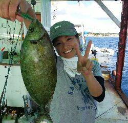 本部釣りイカダ 釣果