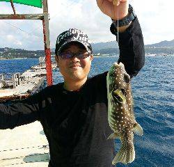 本部釣りイカダ 釣果