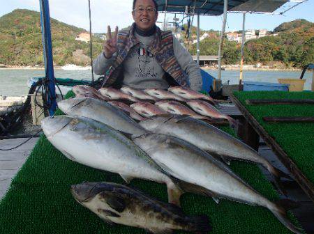 カタタのつり堀 釣果