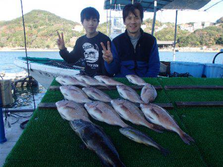 カタタのつり堀 釣果