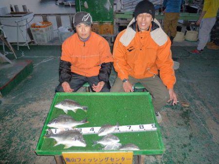 海山フィッシングセンター 釣果