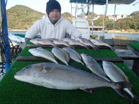 カタタのつり堀 釣果