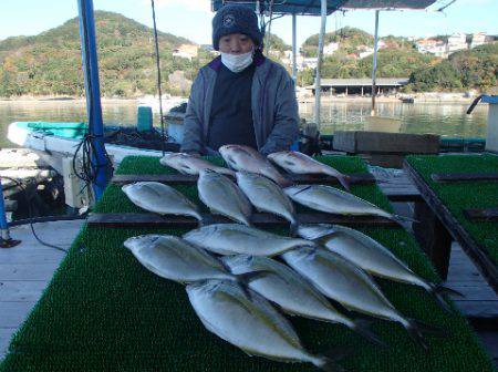 カタタのつり堀 釣果