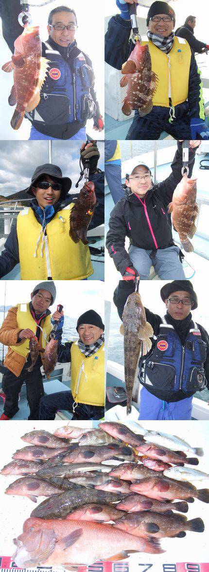 千秀丸 釣果