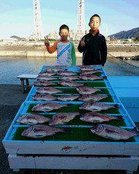 和歌山マリーナシティ釣り堀 釣果