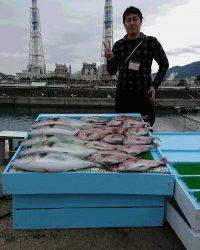 和歌山マリーナシティ釣り堀 釣果