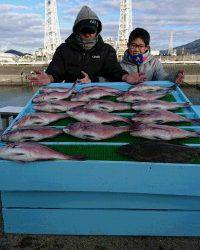 和歌山マリーナシティ釣り堀 釣果