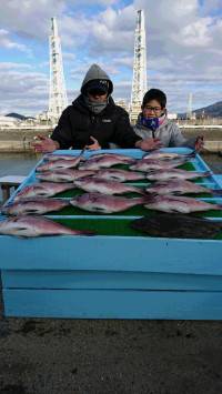 和歌山マリーナシティ釣り堀 釣果