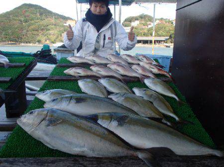 カタタのつり堀 釣果