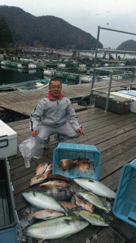 海上釣堀フィッシングレインボー 釣果