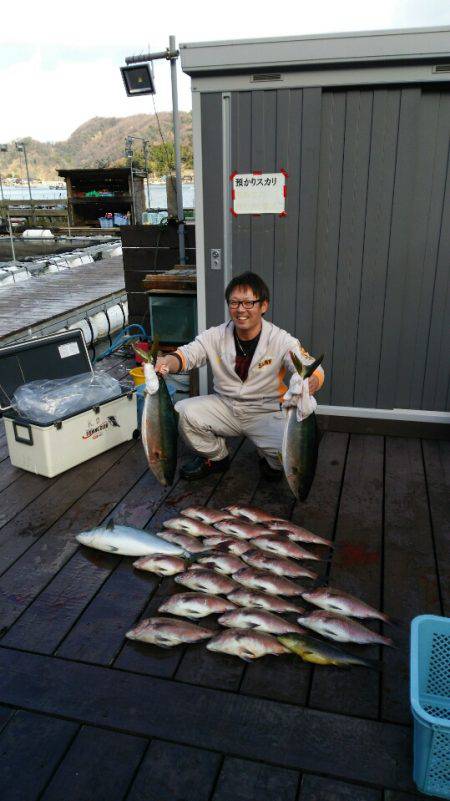 海上釣堀フィッシングレインボー 釣果