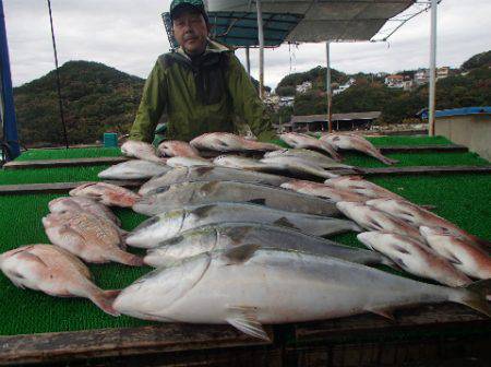 カタタのつり堀 釣果