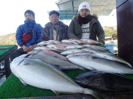 カタタのつり堀 釣果