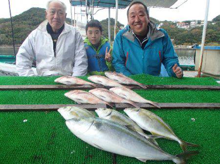 カタタのつり堀 釣果
