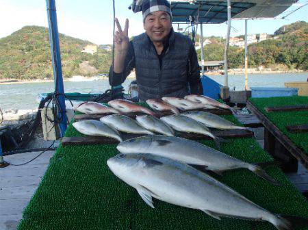 カタタのつり堀 釣果