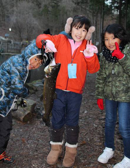 小菅トラウトガーデン 釣果
