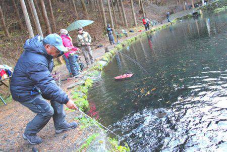 小菅トラウトガーデン 釣果
