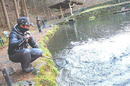 小菅トラウトガーデン 釣果