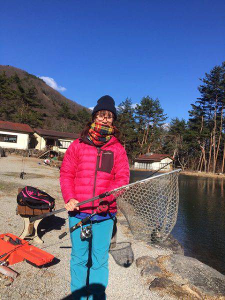 白州トラウトフィッシングエリア　シルフ 釣果