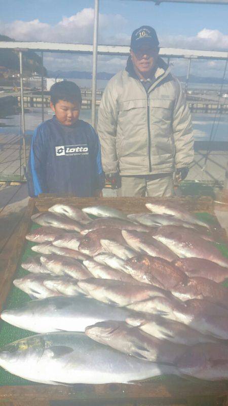 海の釣堀 海恵 釣果