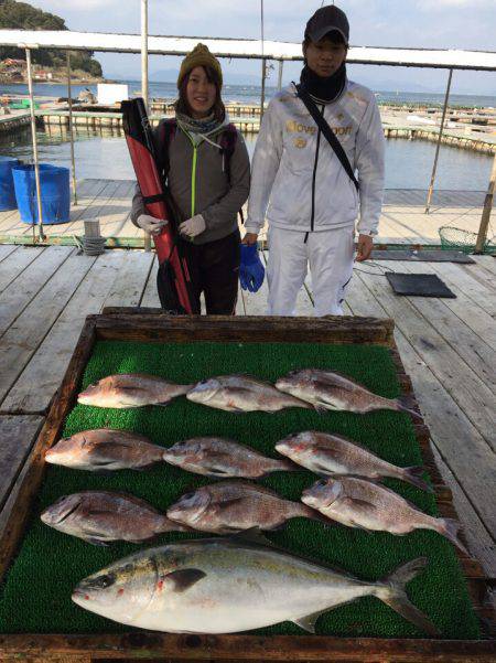 海の釣堀 海恵 釣果