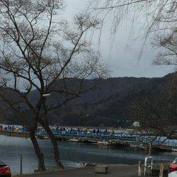 余呉湖ワカサギ釣り