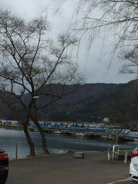 余呉湖ワカサギ釣り