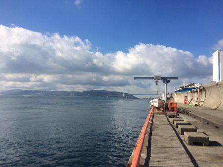 寒波で水温も急降下かな