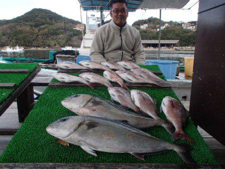 カタタのつり堀 釣果