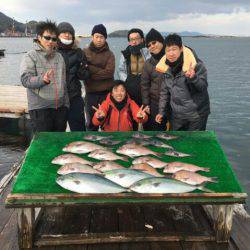 由良海上釣り堀 海人 釣果
