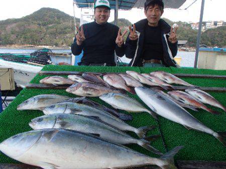 カタタのつり堀 釣果