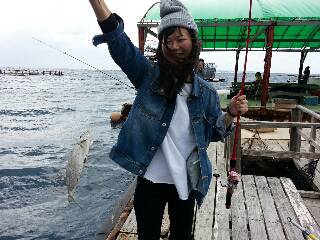 本部釣りイカダ 釣果