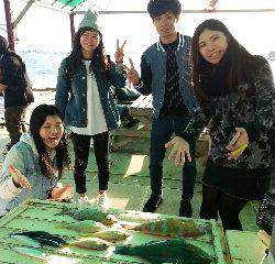 本部釣りイカダ 釣果