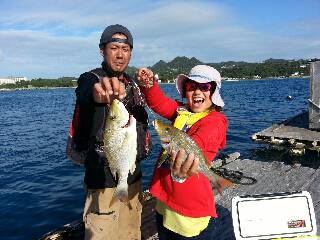 本部釣りイカダ 釣果