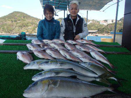 カタタのつり堀 釣果