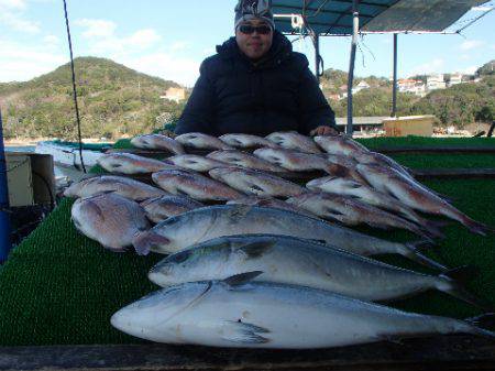 カタタのつり堀 釣果