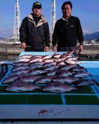 和歌山マリーナシティ釣り堀 釣果