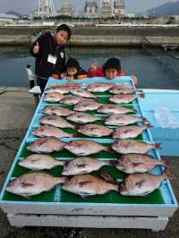 和歌山マリーナシティ釣り堀 釣果