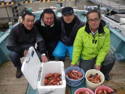 磯部釣船 直栄丸 釣果