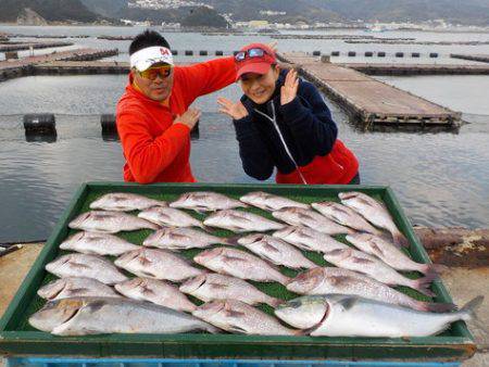 淡路じゃのひれフィッシングパーク 釣果