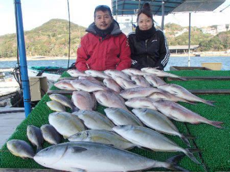 カタタのつり堀 釣果