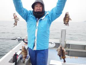 石川丸 釣果
