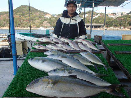 カタタのつり堀 釣果